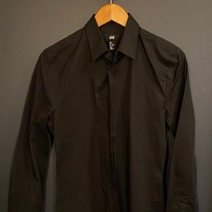 Men's black dress shirt - tags still on